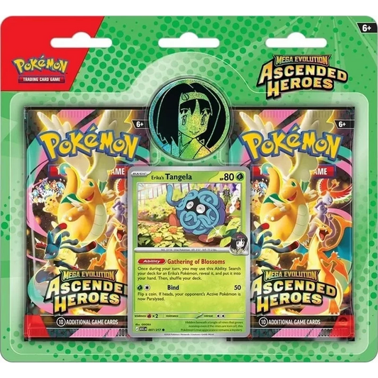 [ELŐRENDELÉS] Ascended Heroes - 2-Pack Blister - Erika's Tangela