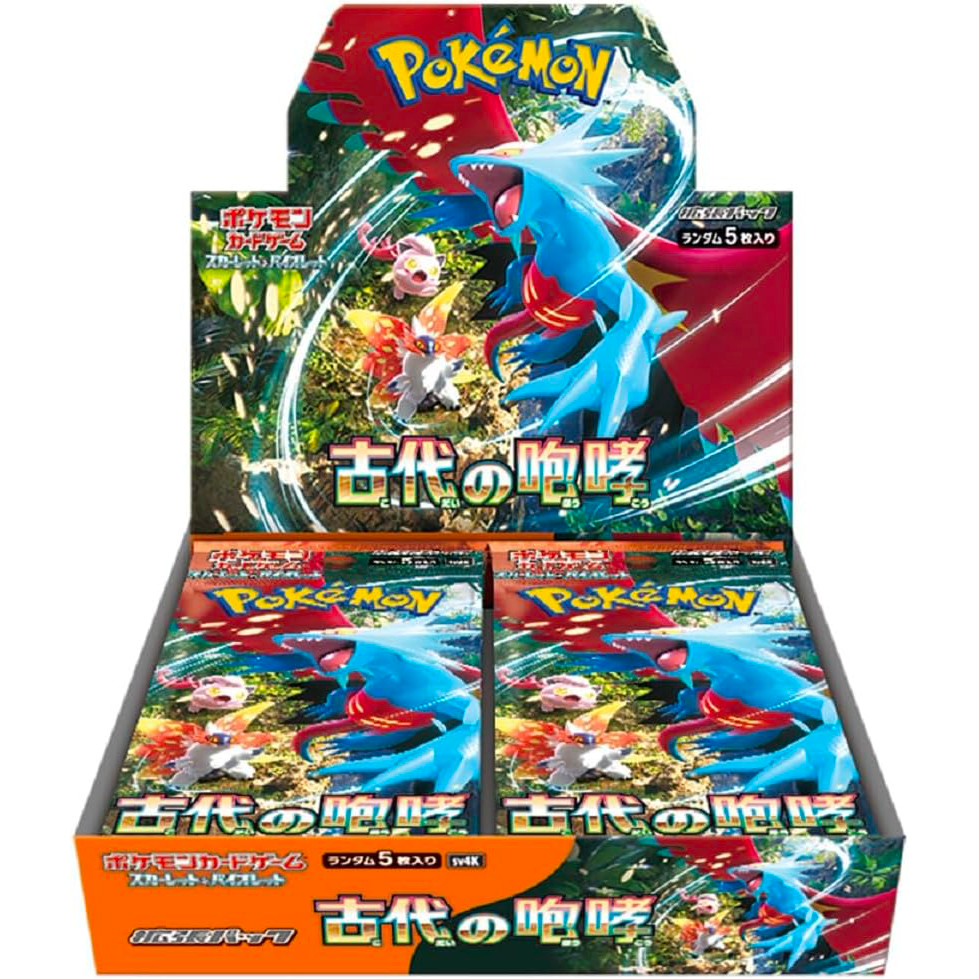 Ancient Roar sv4K Pokémon booster box